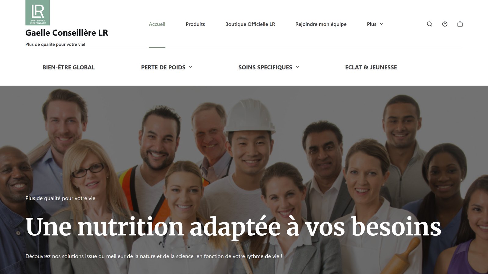 Sélection bien-être sur ordinateur