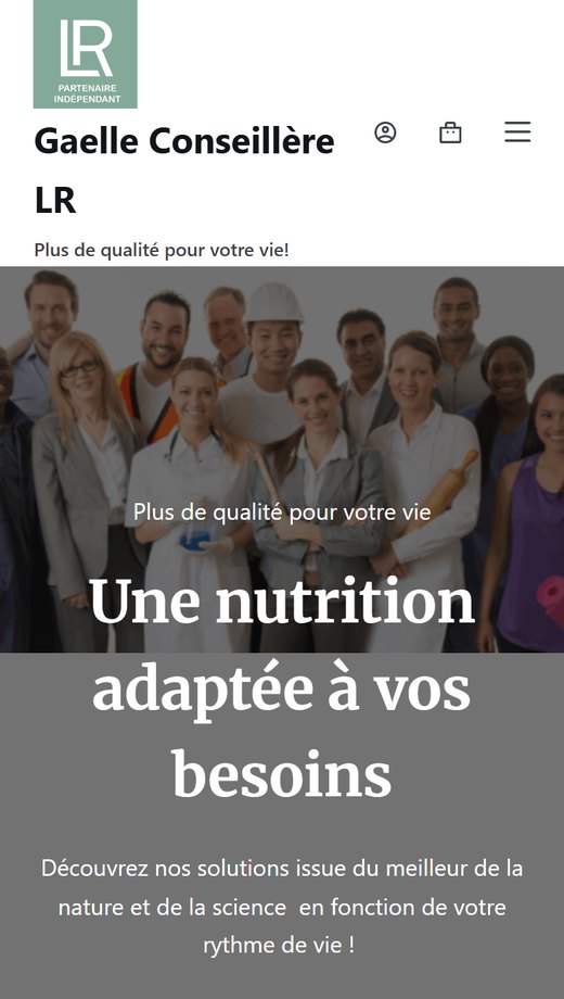 Sélection bien-être sur mobile